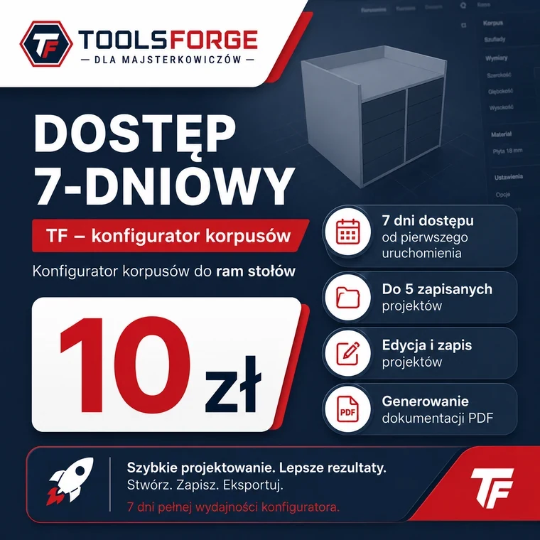Konfigurator Korpusów — 7 dni