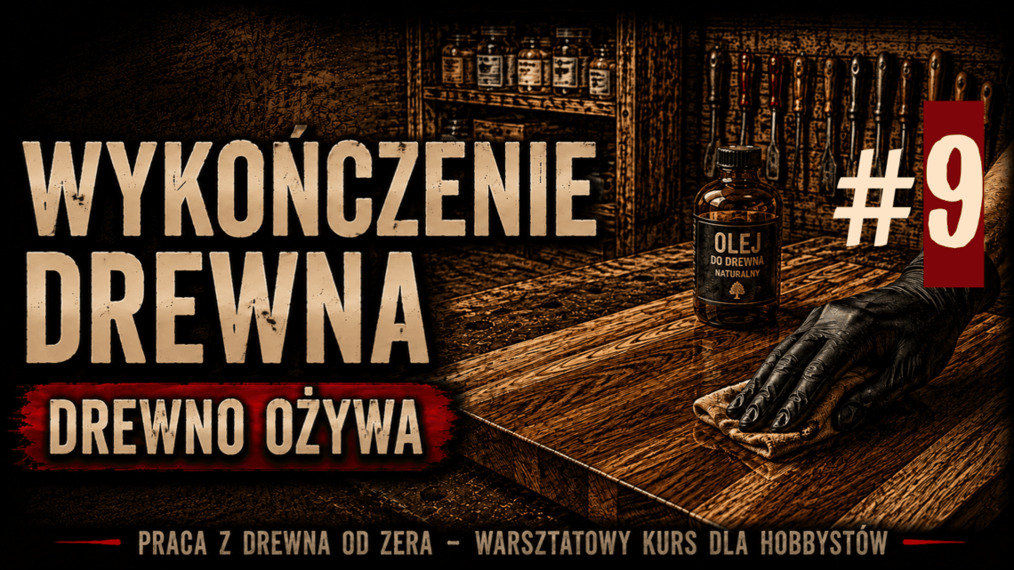 Wykończenie drewna: moment, kiedy klejonka naprawdę ożywa